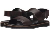 Latest Calvin Klein Sling Back Sandals for Men - Dex - Brown Stud Emboss Leather Online
